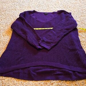 Purple sweater